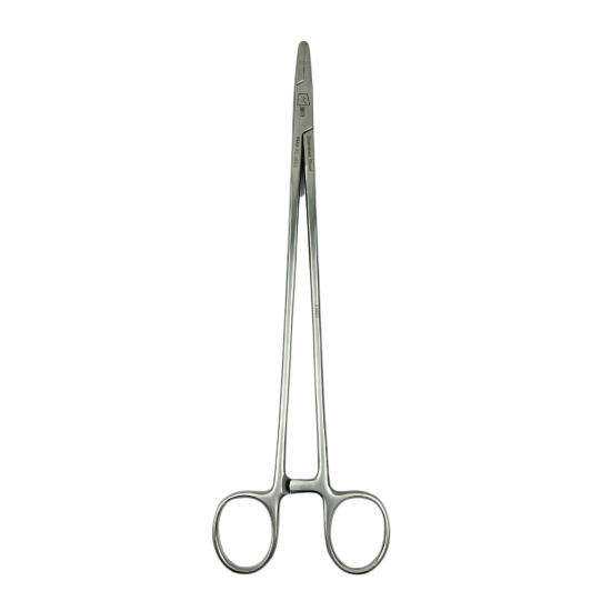 Wangensteen Needle Holder Cross Serrated Straight Short Jaws 27.5 cm