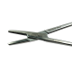 Wangensteen Needle Holder Cross Serrated Straight Short Jaws 27.5 cm