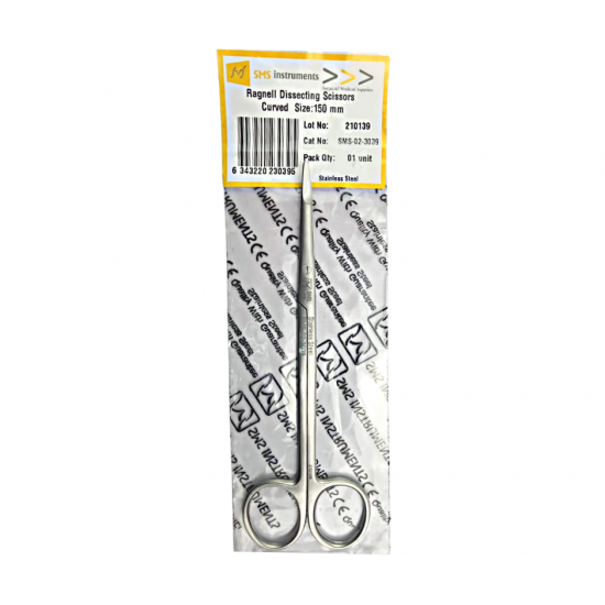 Ragnell Dissecting Scissors Curved 15 cm