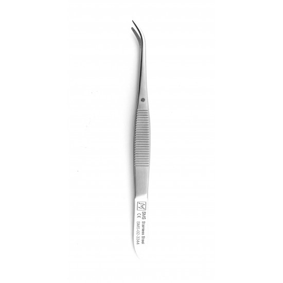 Micro Dissecting Iris Forceps Curved 13 cm Stainless Steel