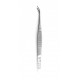 Micro Dissecting Iris Forceps Curved 13 cm Stainless Steel