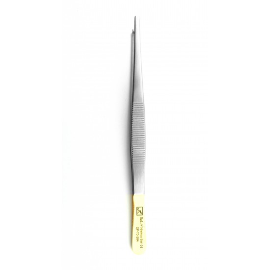 Standard Dissecting Forceps 1x2 teeth 14.5 cm Tungsten Carbide TC