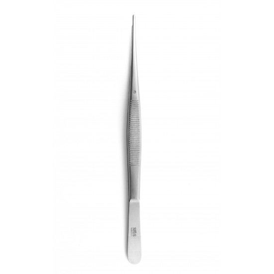Delicate Dissecting Forceps Straight serrated With Lock 15 cm