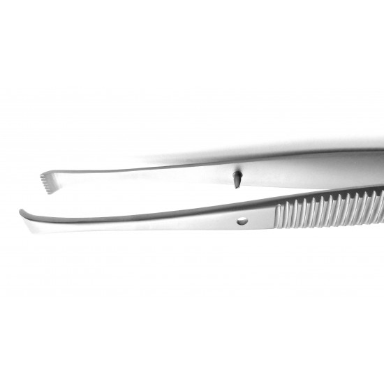 Graefe Tissue Forceps with lock 11 cm