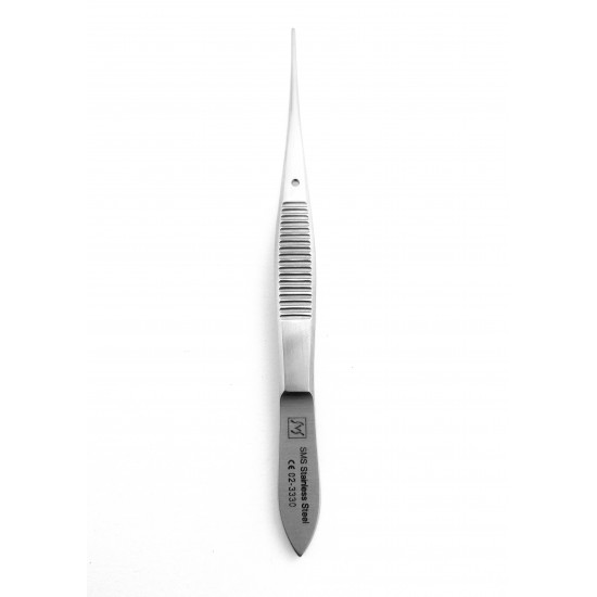 Micro Forceps Straight With Lock 10 cm