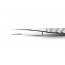 Micro Forceps Straight With Lock 10 cm