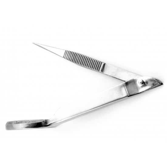 Tweezer Utilize Glass Forceps