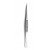 Splinter Dissecting Forceps Pin Hole Fine Tips Straight 16.5 cm