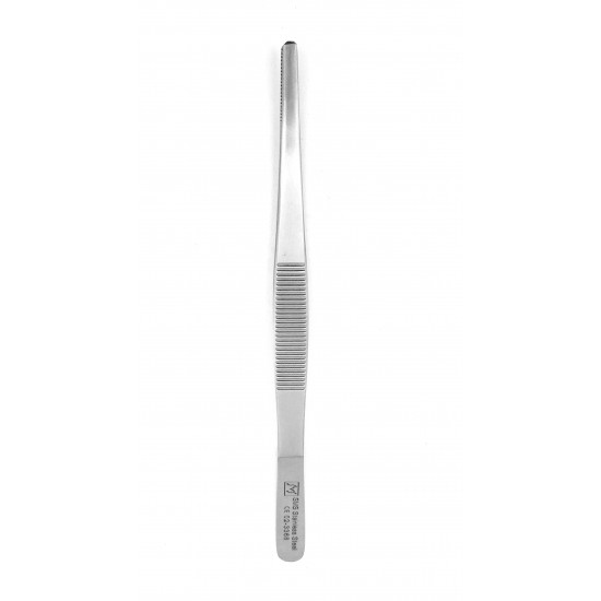 Standard Dissecting Forceps Serrated Straight 14.5 cm
