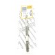 Standard Dissecting Forceps Serrated Straight 14.5 cm
