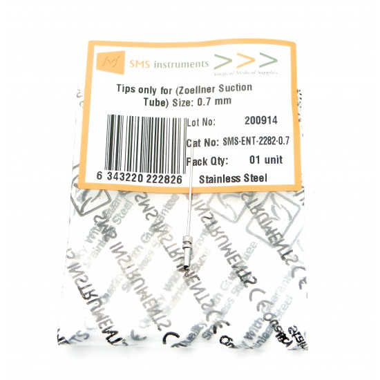Zoellner Suction Tips only 0.7mm