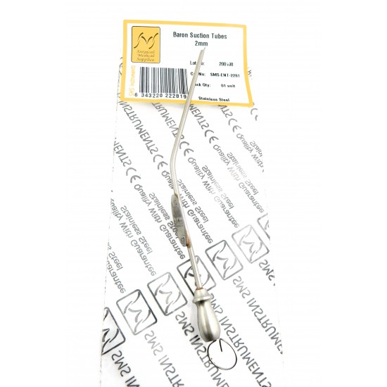 Baron Suction Tubes 2.0 mm length 7.5 cm