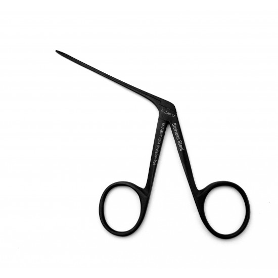 Hartmann Wullstein Crocodile FORCEPS Fine black coat 8.5 cm