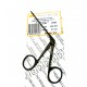 Hartmann Wullstein Crocodile FORCEPS Fine black coat 8.5 cm