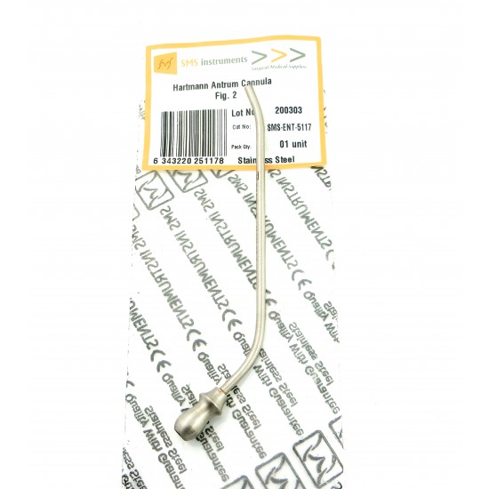 Hartmann Antrum Cannula 12 cm Figure 2 Diam 2 mm