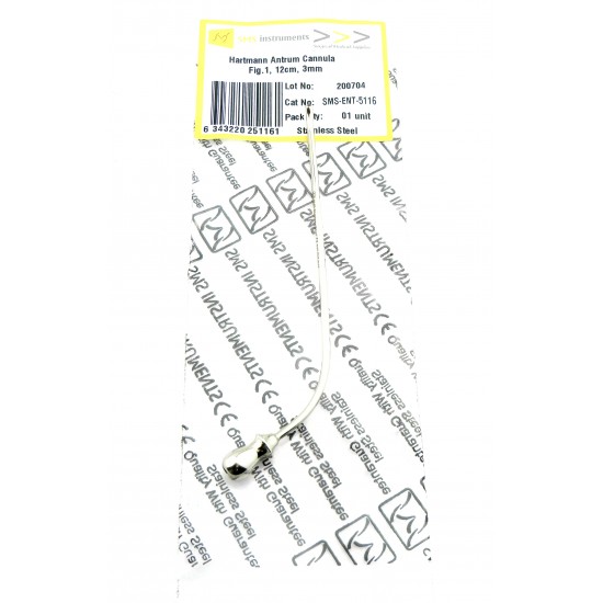 Hartmann Antrum Cannula 12 cm Figure 1 Diam 3 mm