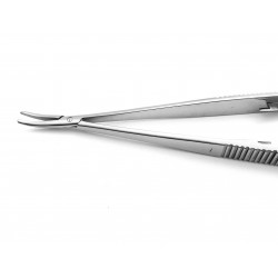 Jacobson Needle Holders With Catch Curved 185 mm