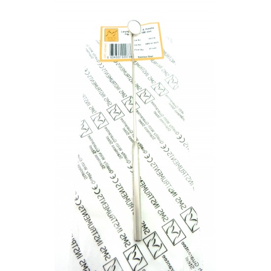 Laryngeal Mirror and Handles Figure 3 Diam 180 mm