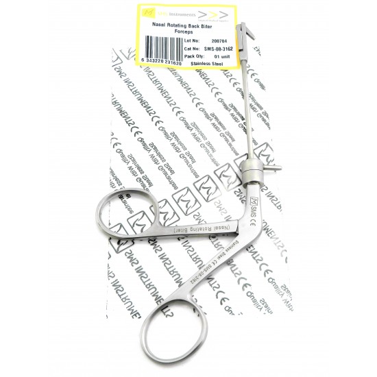 Nasal Rotating Back Biter Forceps 195 mm