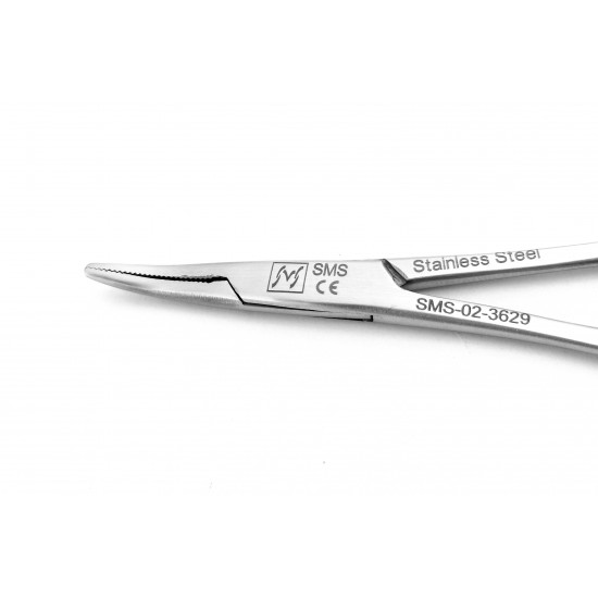 Baby Mosquito Haemostatic Forceps Curved 10 cm Stainless Steel