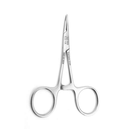 Baby Mosquito Haemostatic Forceps Curved 10 cm Stainless Steel