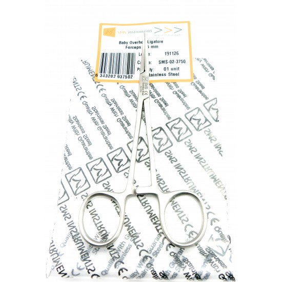 Baby Overholt Ligature Forceps 135 mm