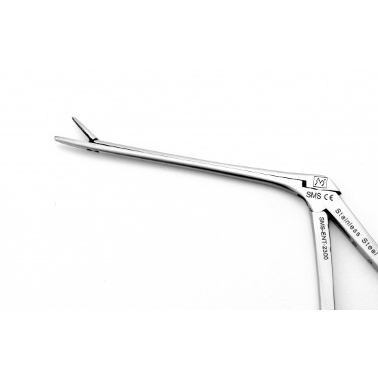 Hartmann Alligator Crocodile Forceps Serrated jaws Shaft 8.5 cm