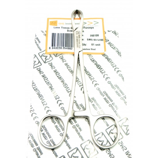 Lane Tissue Grasping Forceps 155 mm