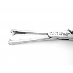 Museux Uterine Tenaculum Forceps Straight 200 mm 2x2 sharp teeth