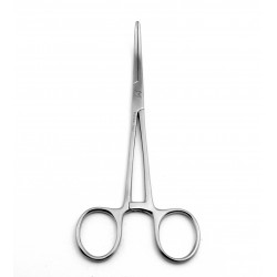 Rochester Pean Haemostatic Forceps Serrated Curved 18.5 cm