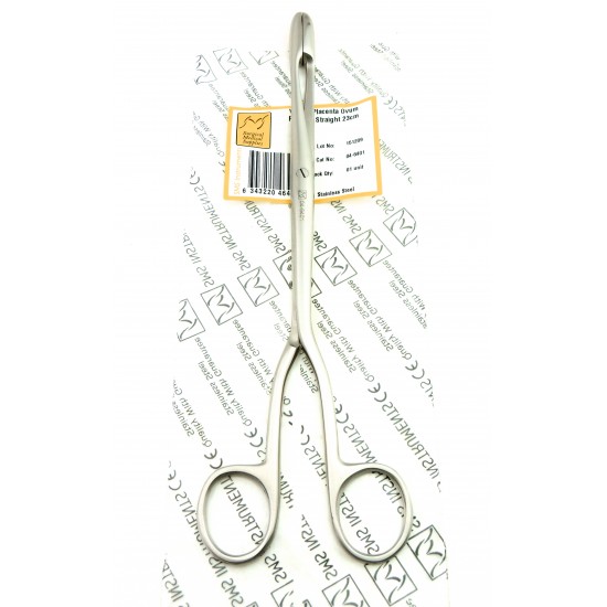 Winter Placenta Ovum Forceps Straight 23 cm