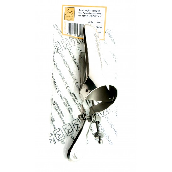Cusco Vaginal Speculum Swiss Patterns Medium 100×25-27 mm