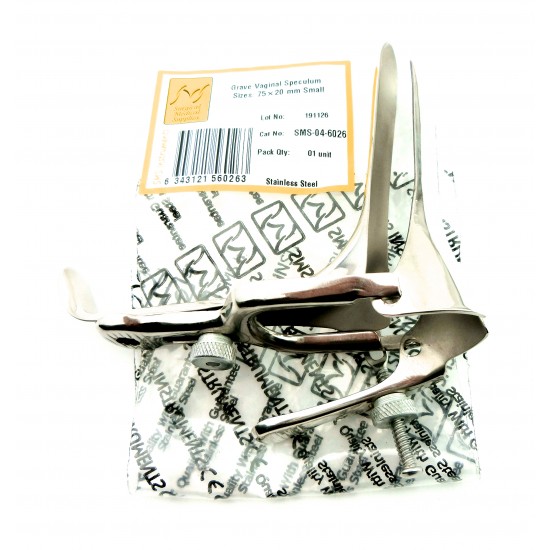 Grave Vaginal Speculum Small 75×20 mm