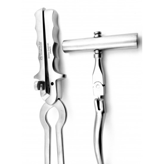 Simpson Braun Obstetrical Forceps 350mm