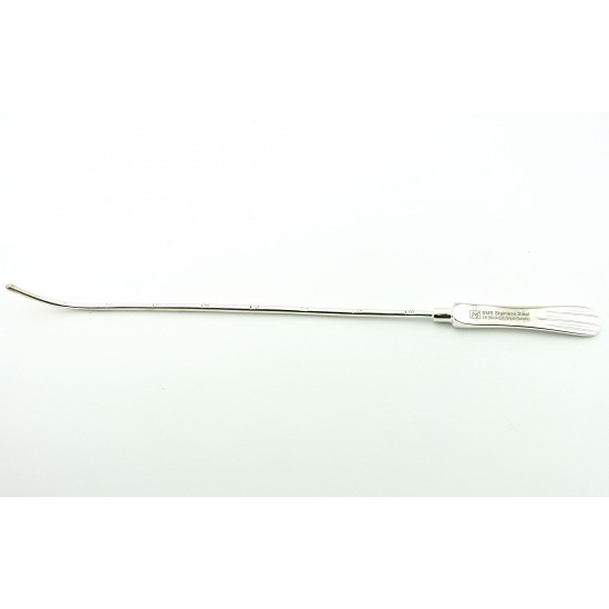 Simpson Uterine Probes Malleable Silver Plated  290 mm, 4 mm