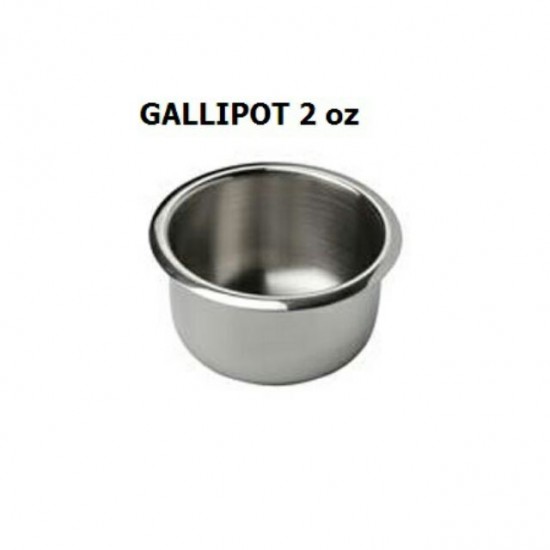 Gallipot Stainless Steel 2 oz