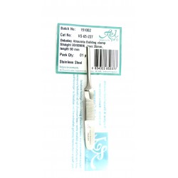 Debakey Atraumta Bulldog clamp Straight jaws 35mm length 90mm