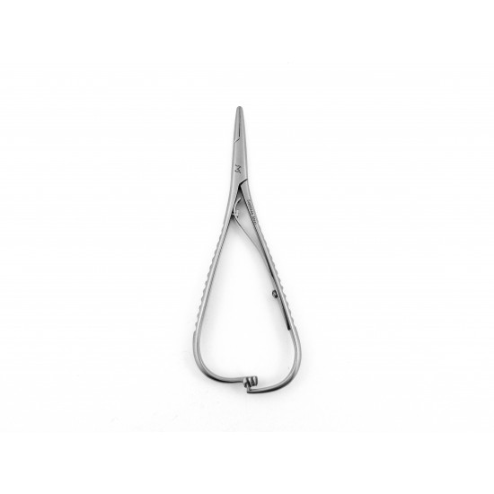 Mathieu Needle Holder Straight  with cross Serrated 14 cm