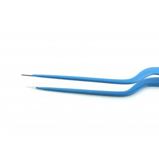 Jansen Bayonet Biopolar Forceps Smooth Tip 20 cm
