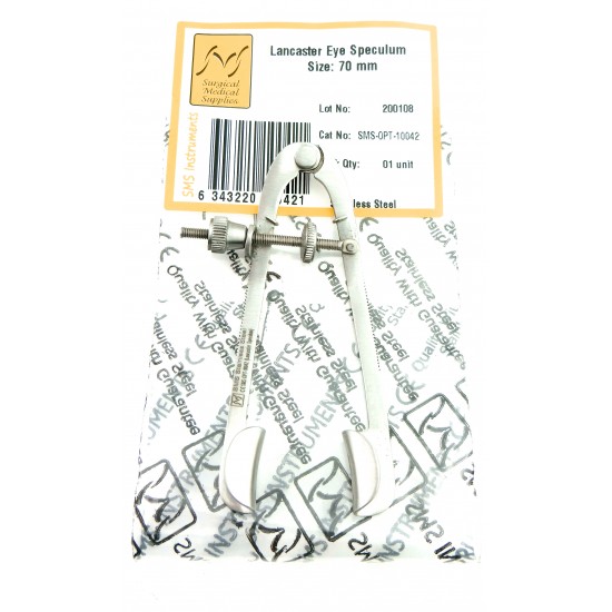 Lancaster Eye Speculum 70 mm
