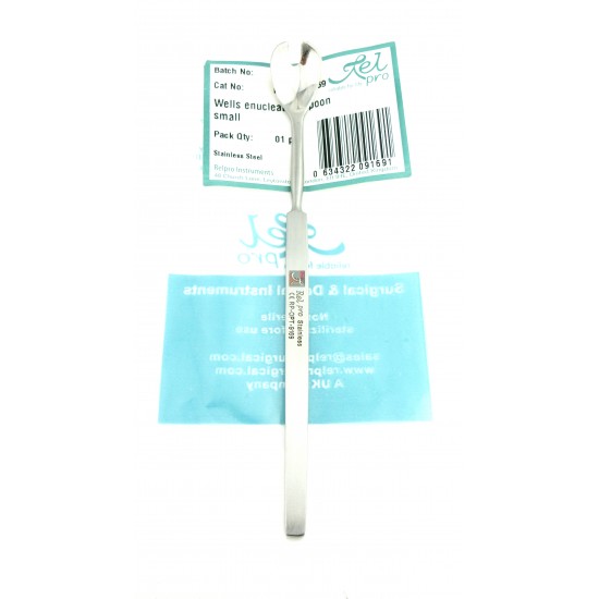 Wells Enucleation spoon small 15 cm