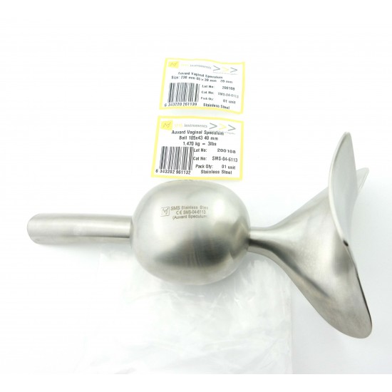 Auvard Vaginal Speculum With Detachable Weight 230 mm