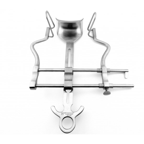 Balfour Abdominal Retractor with Lateral Blades 60 mm deep S Full Set