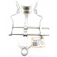 Balfour Abdominal Retractor with Lateral Blades 60 mm deep S Full Set