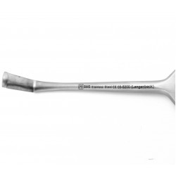 Langecbeck Retractor Loop Handle 210 mm, (40x10mm)