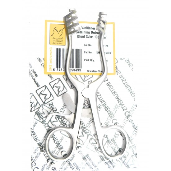 Weitlaner self Retaining Retractors Blunt 130 mm