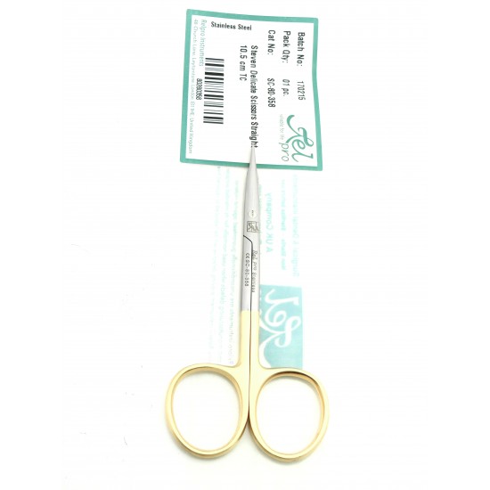 Steven Delicated Scissors Straight Tungsten Carbide TC 10.5 cm