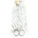 Standard Scissors Sharp Blunt Straight 20 cm