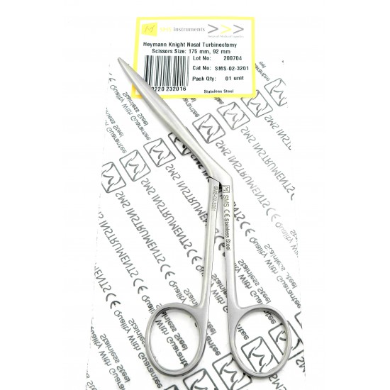 Heymann Knight Nasal Turbinectomy Scissors 175 mm