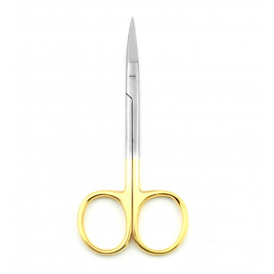 Iris Scissors Curved 12 cm G Ring Handle
